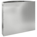 Plantekasse Sølv 60 x 30 x 50 cm Galvaniseret stål - Xlshop.dk