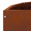 Plantekasse Rusten 60 x 30 x 50 cm Cortenstål