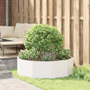 Plantekasse Hvid 120 x 120 x 35 cm Stål
