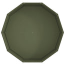 Plantekasse Oliven grøn 120 x 120 x 35 cm Stål