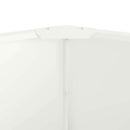 Plantekasse Hvid 90 x 90 x 35 cm Stål