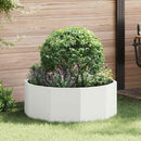 Plantekasse Hvid 90 x 90 x 35 cm Stål