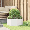 Plantekasse Hvid 90 x 90 x 35 cm Stål