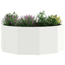 Plantekasse Hvid 90 x 90 x 35 cm Stål