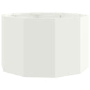Plantekasse Hvid 60 x 60 x 35 cm Stål