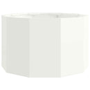Plantekasse Hvid 60 x 60 x 35 cm Stål
