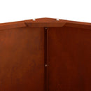 Plantekasse Rusten 60 x 60 x 35 cm Cortenstål