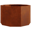 Plantekasse Rusten 60 x 60 x 35 cm Cortenstål