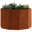 Plantekasse Rusten 60 x 60 x 35 cm Cortenstål