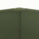 Plantekasse Oliven grøn 120 x 120 x 50 cm Stål