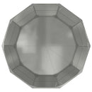 Plantekasse Sølv 120 x 120 x 50 cm Galvaniseret stål