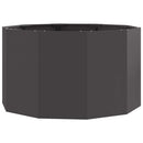 Plantekasse Sort 90 x 90 x 50 cm Stål