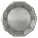 Plantekasse Sølv 60 x 60 x 50 cm Galvaniseret stål