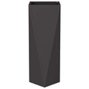 Plantekasse 2 pcs Sort 30 x 30 x 75 cm Stål