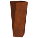 Plantekasse Rusten 30 x 30 x 75 cm Cortenstål