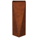 Plantekasse 2 stk. Rusten 30 x 30 x 75 cm Cortenstål