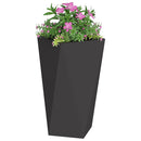 Plantekasse Sort 40 x 40 x 75 cm Stål