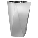 Plantekasse Sølv 40 x 40 x 75 cm Galvaniseret stål - Xlshop.dk