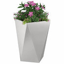 Plantekasse Sølv 50 x 50 x 75 cm Rustfrit stål - Xlshop.dk