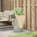 Plantekasse Sølv 50 x 50 x 75 cm Galvaniseret stål - Xlshop.dk