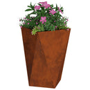Plantekasse 2 pcs Rusten 50 x 50 x 75 cm Cortenstål