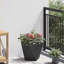Plantekasse Sort 30 x 30 x 30 cm Stål