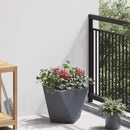 Plantekasse 2 pcs Antracit 30 x 30 x 30 cm Stål