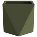 Plantekasse Oliven grøn 30 x 30 x 30 cm Stål