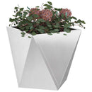 Plantekasse Sølv 30 x 30 x 30 cm Rustfrit stål - Xlshop.dk