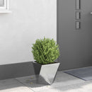 Plantekasse Sølv 30 x 30 x 30 cm Galvaniseret stål - Xlshop.dk