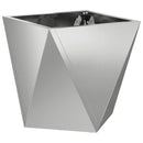Plantekasse Sølv 30 x 30 x 30 cm Galvaniseret stål - Xlshop.dk