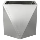 Plantekasse Sølv 30 x 30 x 30 cm Galvaniseret stål - Xlshop.dk