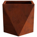Plantekasse 2 pcs Rusten 30 x 30 x 30 cm Cortenstål