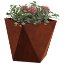 Plantekasse 2 pcs Rusten 30 x 30 x 30 cm Cortenstål
