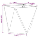 Plantekasse 2 stk. Sølv 40 x 40 x 40 cm Galvaniseret stål - Xlshop.dk