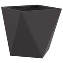 Plantekasse Sort 50 x 50 x 50 cm Stål