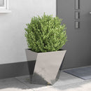 Plantekasse Sølv 50 x 50 x 50 cm Rustfrit stål - Xlshop.dk