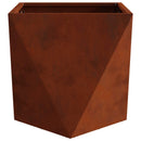 Plantekasse 2 pcs Rusten 50 x 50 x 50 cm Cortenstål