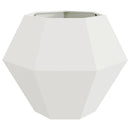 Plantekasse Hvid 100 x 100 x 80 cm Stål