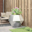 Plantekasse Sølv 100 x 100 x 80 cm Rustfrit stål - Xlshop.dk