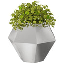 Plantekasse Sølv 100 x 100 x 80 cm Rustfrit stål - Xlshop.dk