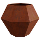 Plantekasse 2 pcs Rusten 100 x 100 x 80 cm Cortenstål