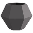 Plantekasse Sort 75 x 75 x 60 cm Stål