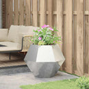 Plantekasse Sølv 75 x 75 x 60 cm Rustfrit stål - Xlshop.dk