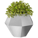 Plantekasse Sølv 75 x 75 x 60 cm Rustfrit stål