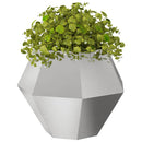 Plantekasse 2 pcs Sølv 75 x 75 x 60 cm Rustfrit stål