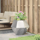 Plantekasse Sølv 75 x 75 x 60 cm Galvaniseret stål - Xlshop.dk