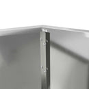 Plantekasse 2 stk. Sølv 75 x 75 x 60 cm Galvaniseret stål - Xlshop.dk