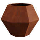 Plantekasse Rusten 75 x 75 x 60 cm Cortenstål