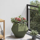 Plantekasse Oliven grøn 50 x 50 x 40 cm Stål